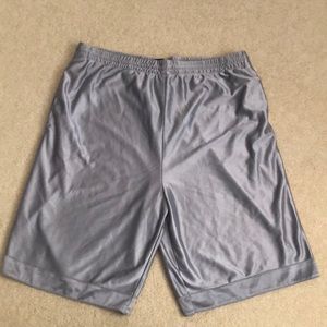 Grey/Silver Basketball Shorts